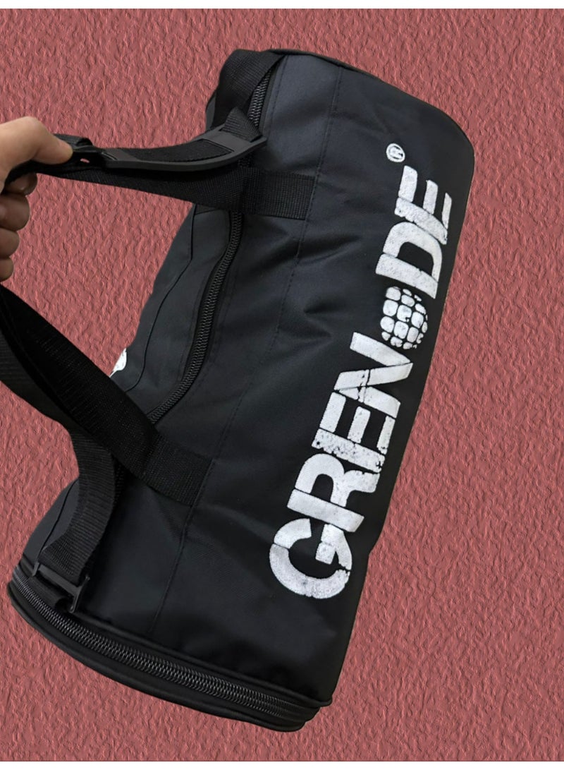 Grenade Gym Bag  50*28 cm waterproof with External Pocket for shoes Sports Bag for men - Image 1